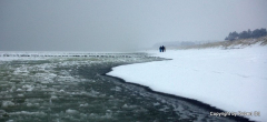 Strandspaziergang im Winter...Stille