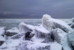 Winter am Strand