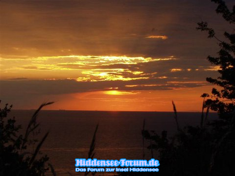 Sonnenuntergang in Vitte
