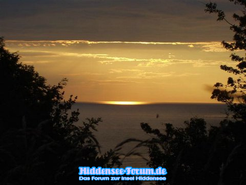 Sonnenuntergang in Kloster