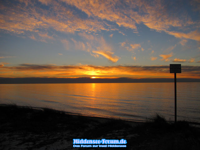 Sonnenuntergang am 12.02.2011