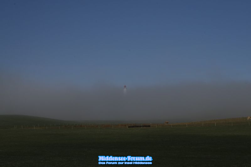 Leutturm im Nebel