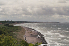 Stürmischer Strand