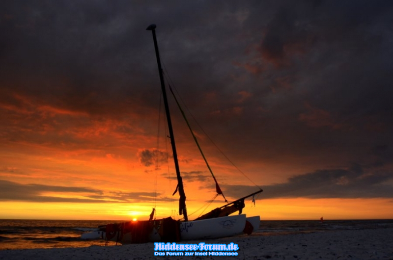 Untergang auf Hiddensee