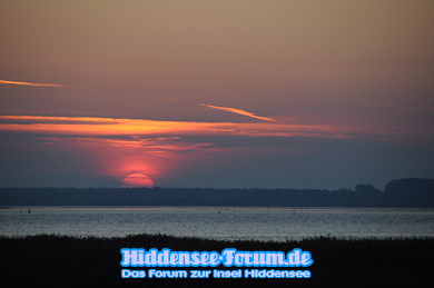 Sonnenaufgang am Bodden...