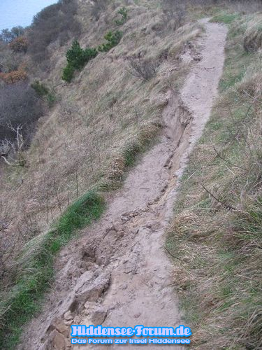 Steiluferabbruch auf Hiddensee