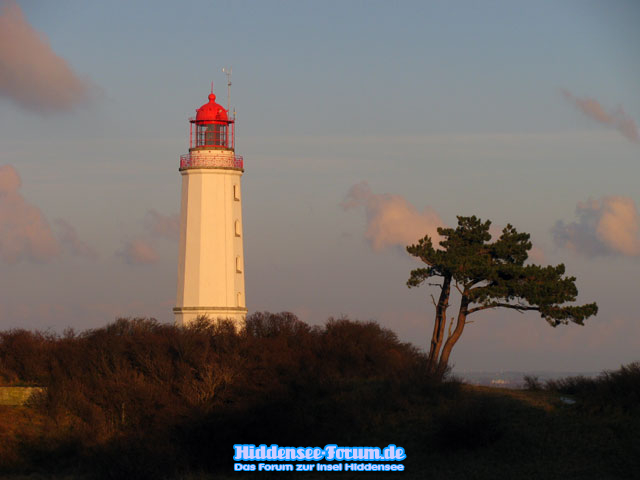 Leuchtturm Dornbusch im Januar