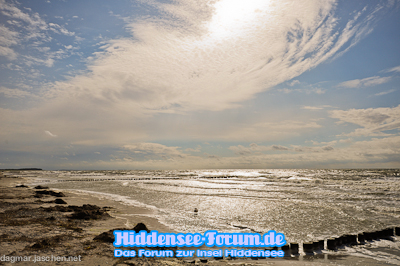 Mittags am Strand....