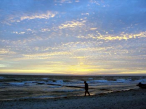 Strandspaziergänger