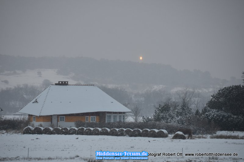 Schneetreiben am 13.01.2013