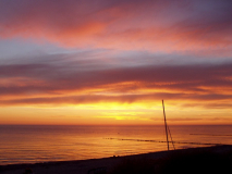 Sonnenuntergang  in Vitte