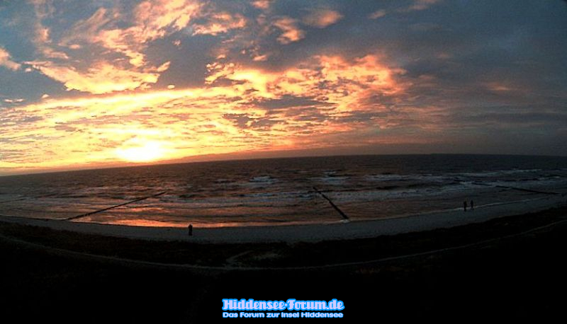 Sonnenuntergang via Webcam - Feuerstübchen