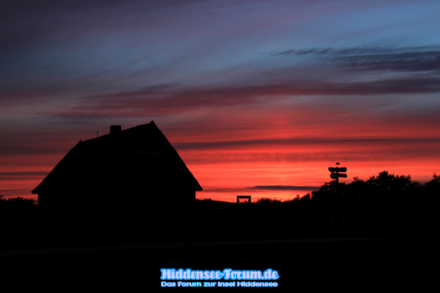 Nach dem Sonnenuntergang am Fischereimuseum