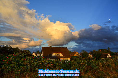 Abends am Deich