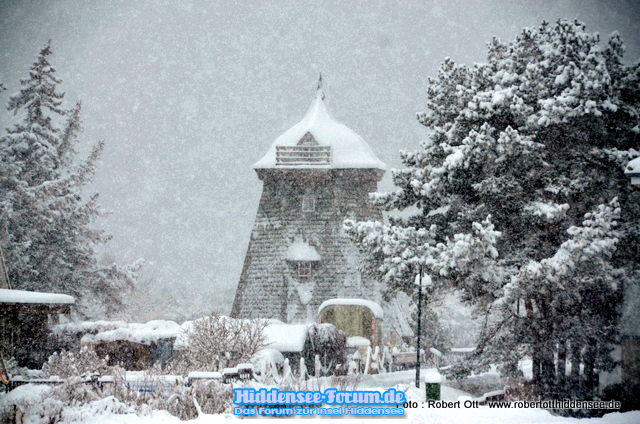 Schneesturm Feb.2021 an der Mühle