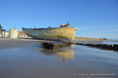 Das  Boot am Strand