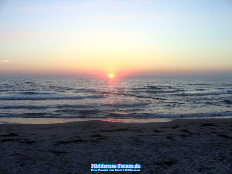 Sonnenuntergang im Juli