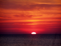 Sonnenuntergang in Vitte