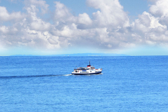 Ein weiter Blick über die Ostsee