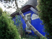Blaue Scheune