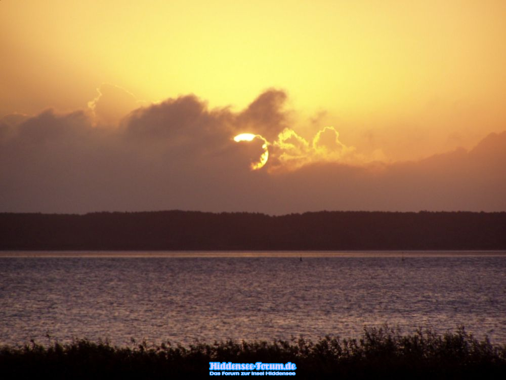 Sonnenaufgang in Vitte am Bodden