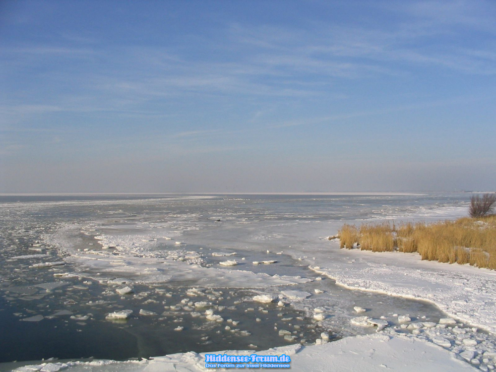 Hafen von Schaprode im Februar 2006