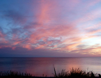 Sonnenuntergangsstimmung am Himmel