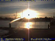 Vitte (Webcam-Bild) Sonnenuntergang