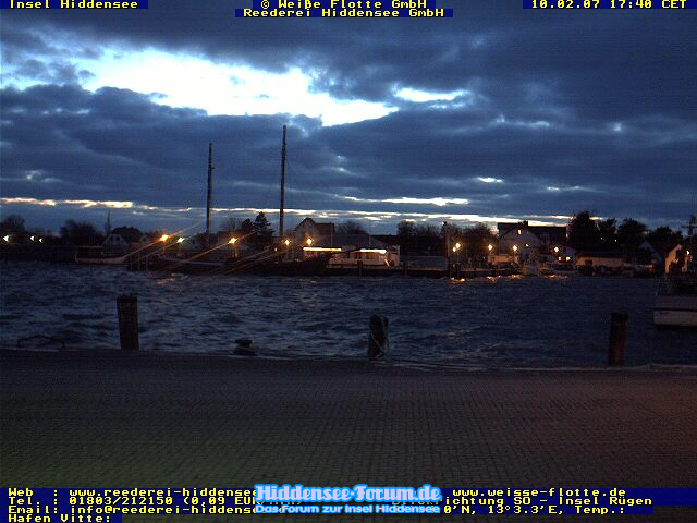 Hafen Webcam am 10.02.07