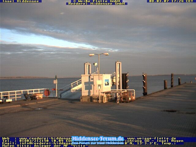 Abends am Hafen
