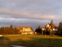 Ein Tag beginnt, aber wie....Sonne, dunkle Wolken, Sturm....