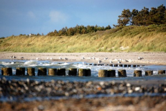 Strandabschnitt zwischen Vitte und Neuendorf