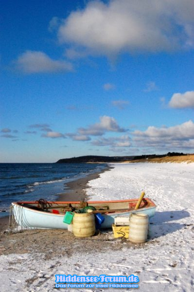 Strand im Winter.  Kann sehr schön sein