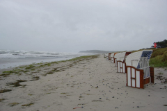 Sturm am 12.Juni 09 Strand (Windstärke 10-12 in Böen)