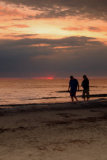 Sonnenuntergang beim Spaziergang auf Hiddensee