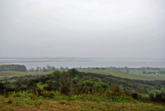 Inselblick im trüben Mai