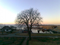 Blick auf den Hafen