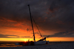 Untergang auf Hiddensee