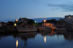 Abends am Hafen...