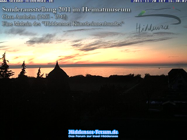 Sonnenuntergang in Vitte