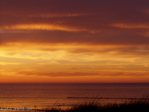 Abends am Strand in Vitte