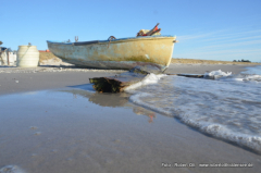 Das  Boot am Strand