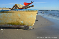 Das  Boot am Strand