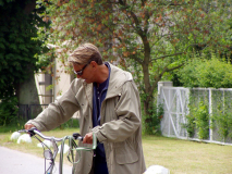 Wird das mit dem Fahrrad gut gehen, Herr Joop?