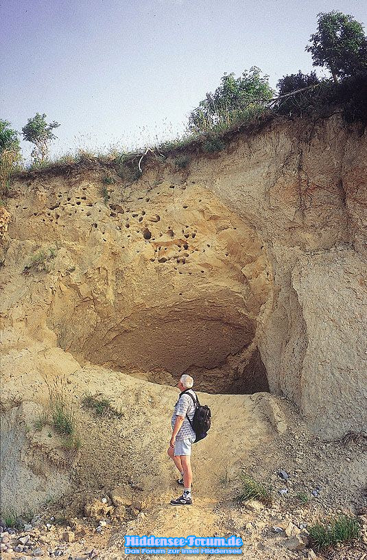 Höhle im Kliff